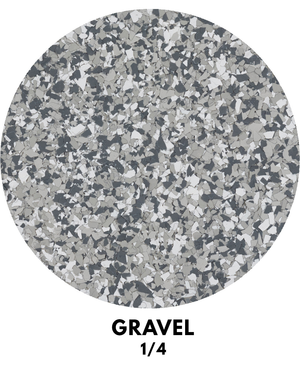 gravel floor finish