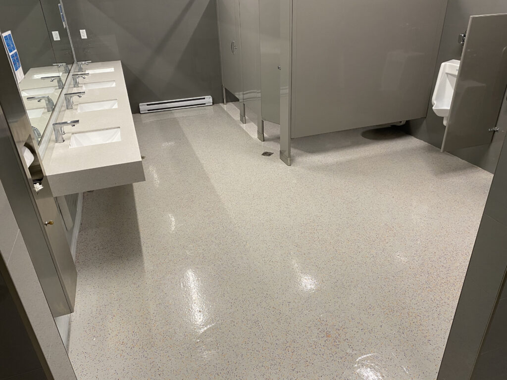 concrete sealing in bathroom floors