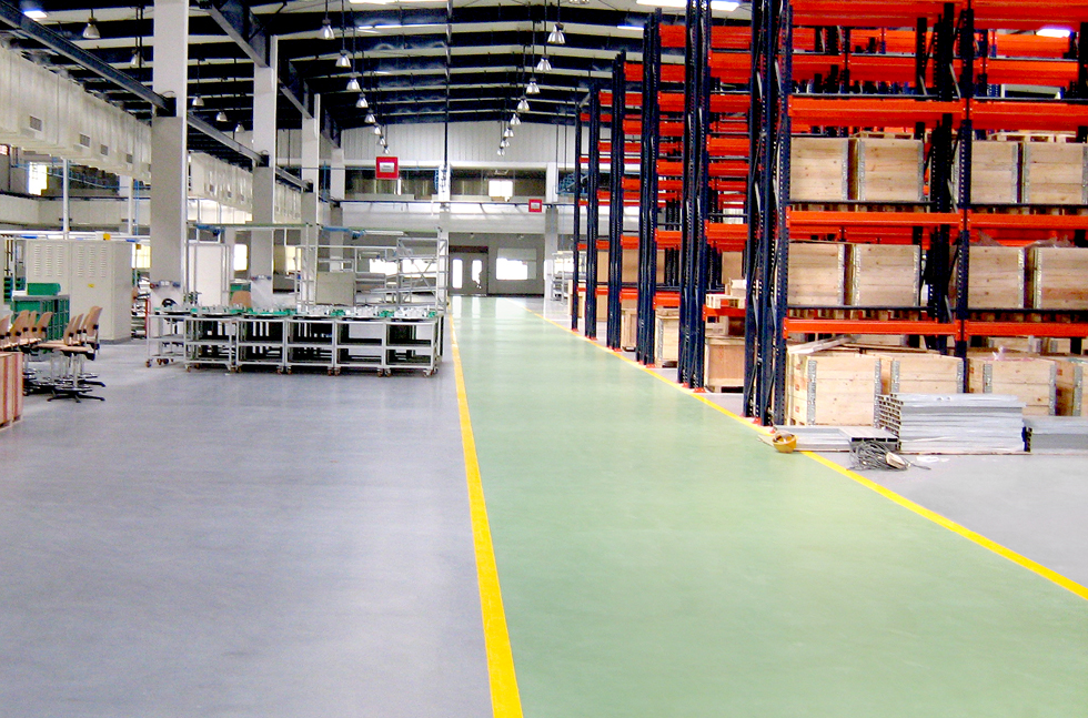warehouse facility flooring