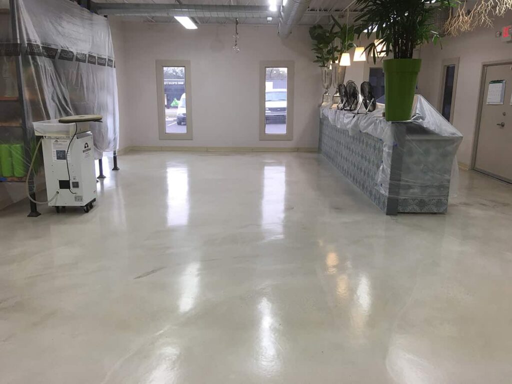 flooring at a store